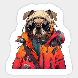 Dog of the Badlands Sticker